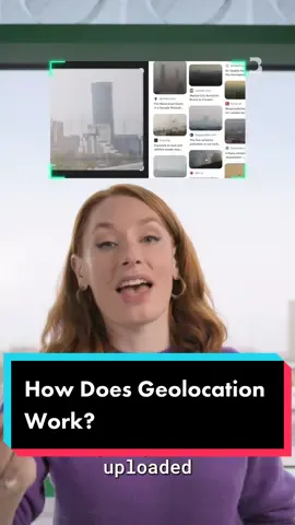 Internet sleuths are able to use techniques like #geolocation and visual cues to find out exactly where – and when – an #image was taken. Hannah Fry explains. Episodes of The Future With Hannah Fry air Wednesdays at 8:30pm ET. Check out the link in our bio to find out more. #geolocator #geography #sluthing