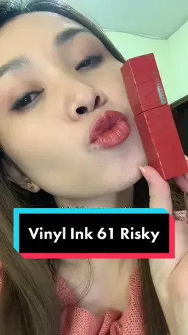 Replying to @Raf Raf Raf298 semoga membantu ya, ini Maybelline Vinyl Ink shade nomer 61 Risky #maybellineindonesia #maybelline #wearemaybelline #maybellinevinylink #gayaditiktok #BeautyTok #affiliatepartner #beliditiktok #beliditiktokaja #marchelives 