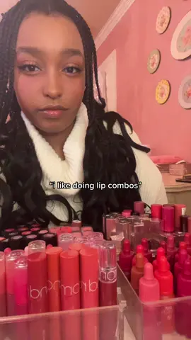 me when i make 10 million different combos #makeup #lipcombo 