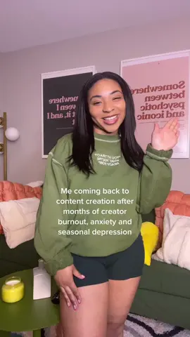 My new year started this month. #contentcreators #contentcreatortips #creatorburnout 