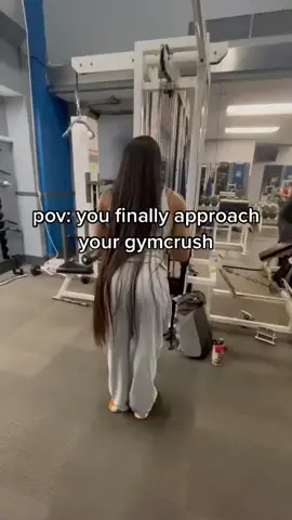 hear me out #gym #gymmotivation #gymmemes #gymcrush #gymgirl #longhair 