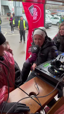 Celebrating International Womens day in Manchester with @ArielleFree completing day 4 in Manchester 🥰🫶 #tourdedance #rednoseday #comicrelief #oldtraffordstadium #internationalwomensday #manchester #manchestertiktok 