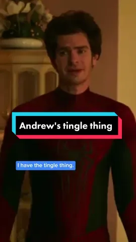 You can't just talk about someone's tingle thing like that #Spiderman #Zendaya #AndrewGarfield #movie #funny 