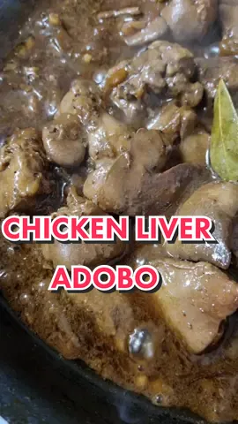 Ulam of the day Adobong Atay! ❤️#fypシ #fyp #foryoupage #ilovecooking #favorite  #ilovecookingformyfamily #adobo #adobongmanok #adobopinoy 