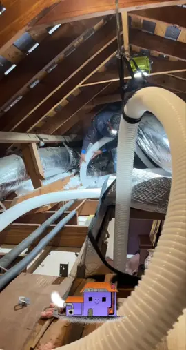 Complete Atric Insulation process. REMOVAL + Blow in …. #fyp #insulation #attic #asmr #process #attic #houseoftiktok #service #clean #sound 