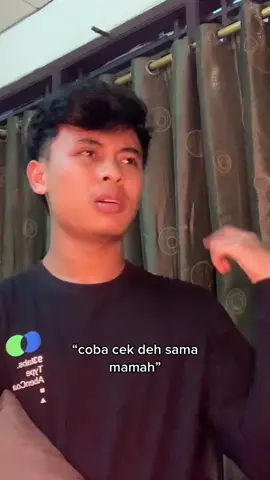 bukan nya dibukain malah lari