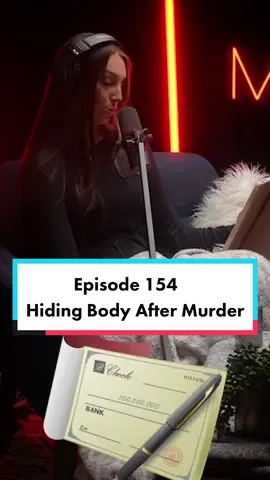 At first, Barbara didn’t even go far enough to hide her husband's body…