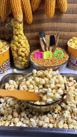A whole pot full of popcorn #popcorn ##popcornduet #Foodie #yummy #GetCrackin #popcornmaker #LifeHack 