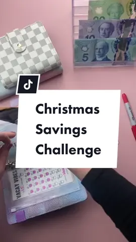 Christmas savings challenge trackers are now available laminated! #savingschallenge #christmassavingschallenge #christmassavings #savingschallengetracker 