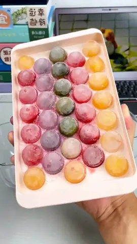 33 grids ice cube tray round ice cube maker whiskey ice molder #goodthing#tkmademebuyit #foryou #fyp #tk 