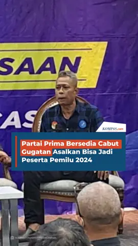 Ini nih permintaan Partai Prima untuk KPU ^ #fyp #partaiprima #kpu #pemilu2024 #pnjakpus #pemiluditunda #tiktokberita