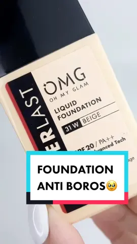 Foundation #racuntiktok terfavvv✨❤️ sekarang kamu bisa selalu flawless gak takut dijudge dengan OMG Coverlast Liquid Foundation sejuta umat ini😍😍 #OMGSelaluFlawless #BeautyNeverFade #foundation #foundationhack #makeup #makeuptransformation 