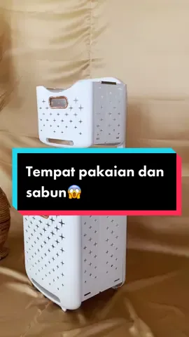 FLEXIBLE TROLLEY UNTUK KAMU YANG MAU RAPIH BAJU KOTOR NYA🙀😍 #trolley #flexible #tempatbajukotor #tempatbaju #tempatsabun #tempatsabuntempel #homelivingtiktok #viral #fyp #esofficialstore 