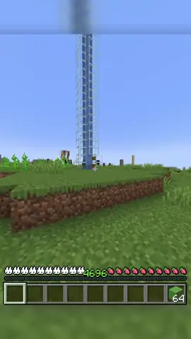 最強の水流エレベーターの作り方！？#Minecraft #マイクラ