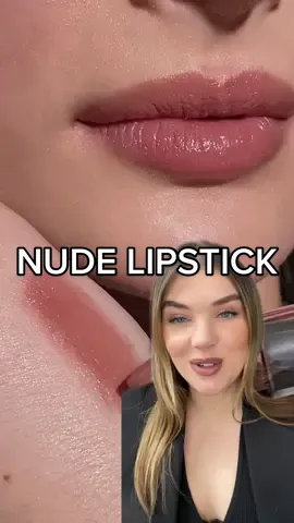Thanks it’s MAC Lustreglass Lipstick, a beautiful nude shade. For deeper complexion i love the color Posh Pit in the same Lustreglass lipstick formula🤍 #thanksitsmac #thanksitsmaclipstick #nudelipstick #bestsellerlipstick 