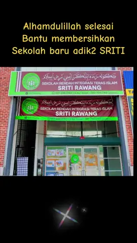 Mingguni Asyraf bantu membersihkan sekolah baru SRITI Rawang#anakistimewa #sriti #rawang #kerjaamal #fyp #bandarcountryhomes 