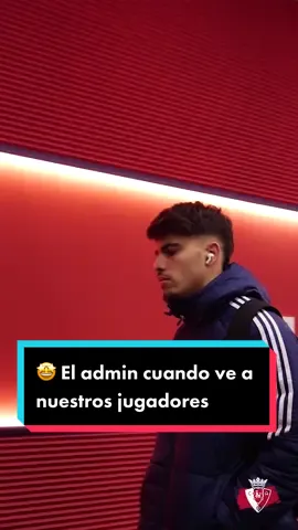 🤩 Cuando vemos a nuestros jugadores. #Osasuna #osasunanuncaserinde #hasbulla #abde #fyp 