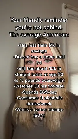 You’re doing great 🫶🏻 #life #average #happy #PersonalFinance 