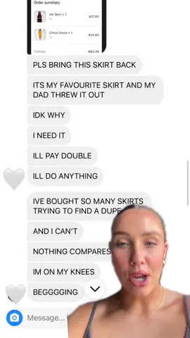 Bad news: she did purchase the last XL Ink Skirt. Good news: we have plenty of  sizes in all the other colour ways 🏃🏼‍♀️ #customerexperience #customersatisfaction #customerappreciation 
