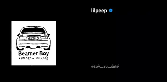 Beamer Boy - Lil Peep 🕊️ #beamerboy #lilpeep #lilpeep🖤 #lilpeep4ever #lilpeep4ever #beamerboylilpeep #beamerboylilpeep❤️🖤 #lyricsvideo #lyrics #foryou #songs #song #viral #foryoupage #foryou #fyp #parati #fypシ #viral #dedicar 