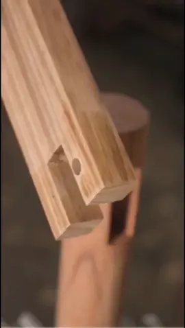 Mortise and tenon #woodworking #woodwork #mortiseandtenon