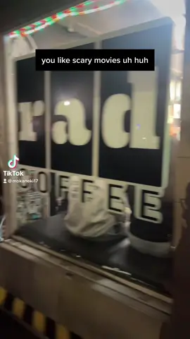 #scream collab at #radcoffee 🖤🙏.          #screammovie #horror #coffee#upland#fyp #scarymovie 