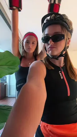 Boxer and cyclist