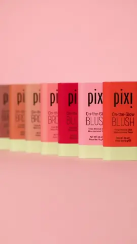 Can't pick your favourite On-the-Glow must-have hue? We can't either! 😉 Find every Glowing essential on our website, pixibeauty.com! Glow on and treat yourself! 🙌 #PixiBeauty #Makeup #OnTheGlow #PixiBlush