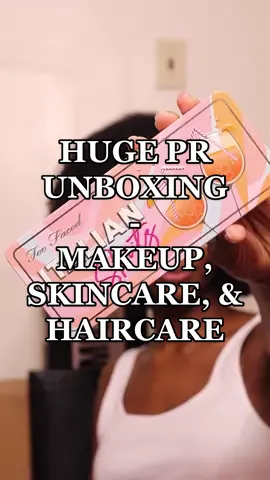 So much new goodies to try 🥹#prunboxinghaull #newmakeupp #naturalhairproducts #prpackagestiktok 