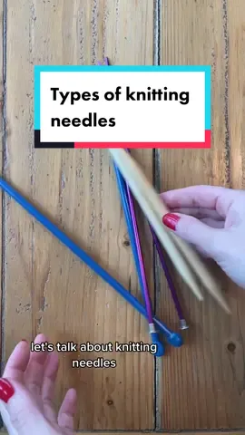 Knitting needles come in all shapes and sizes! 🧶✨ From bamboo to metal, find your perfect match and knit your way to cozy bliss. Which ones are your favorite? #knittingneedles #knitting101 #cozyvibes 