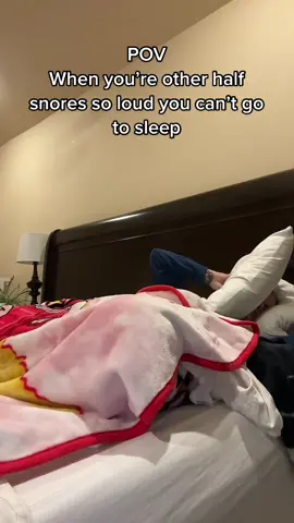 It drives me crazy 🙃 #snoring #relatable #pov #otherhalf #snores 