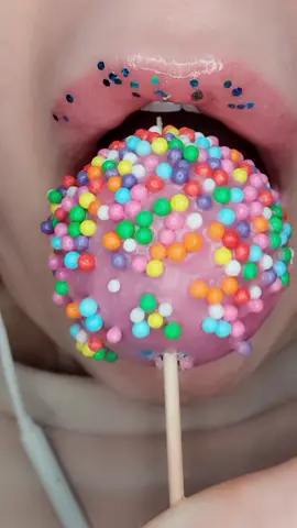 ASMR Satisfying Coated Gummy Planet 🌍 #gummyplanet #gummyball #satisfyinglips #satisfying #asmreating 