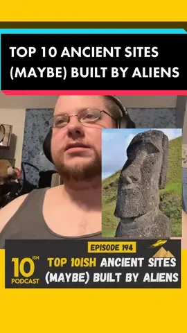 Is there more to Easter Island than meets the eye? 🤔 👽🗿 Nick and Rob (@ourstrangeskies) discuss the Top 10 Ancient Sites (maybe) Built by Aliens in Ep. 194 from our archives 🛸  #podcast #podcasts #podcastclips #comedypodcast #comedypodcastclips #ufo #ufos #aliens #ancientaliens #ancienthistory #history #historypodcast #historypodcasts #easterisland 