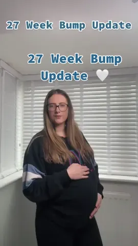 27 week bump update & symptoms 🤍#27weekspregnant #27weeks #bumpupdate #pregnancysymptoms #secondtrimester #pregancytiktok #apspregnancy #aps #antiphospholipidsyndrome #junebaby #june2023 #duejune  #dueinjune 