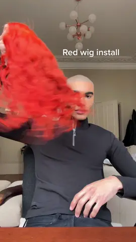 Tried something different with this old wig
