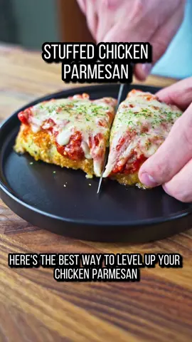 I had the idea for this the other day, and im very happy i tried it! Came out absolutely amazing and highly recommend it! Perfect for the entire family! Ingredients: 3-4 chicken breasts 2-3 cloves minced garlic Thin sliced basil 6 oz mozzerlla cheese divided with more to top 2 eggs beaten 2 cups italian seasoned breadcrumbs 1/2 cup Parmesan Parsley for garnish Instructions: - Preheat the oven to 350 F - Butterfly and pound out chicken breasts - Add the garlic, thin sliced basil, and 2 oz mozzarella cheese to the middle - Fold over the chicken breast to seal then beat 2 eggs in a bowl and combine the breadcrumbs and parmesan to another bowl - coat the chicken in both the egg wash then the breadcrumb mixture and place in a oven safe dish - Bake uncovered for 45 minutes - Remove from the oven and raise the temp to 425F - Top each chicken breast with a marinara sauce and more cheese then get it back in the oven - Garnish with parsley and serve! #chickenrecipe #stuffedchicken #chickenparmesan #stuffedchickenbreast #stuffedchickenparmesan #familyfriendlyfood #chickenparm #chickenparmrecipe #howtocookchicken #ovenbakedchicken #stuffedchickenrecipe 