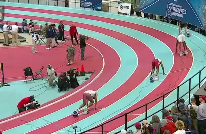 Blessed to finish the indoor season as 200m National Champ. Onto outdoors ➡️