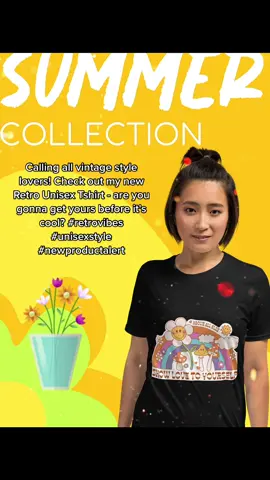 Calling all vintage style lovers! Check out my new Retro Unisex Tshirt - are you gonna get yours before it's cool? #retrovibes #unisexstyle #newproductalert #CapCut #Lifestyle #life #fyp #tiktok #trending #digitalproducts #vartist #retro #retrolook 