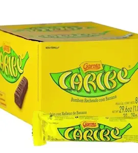 Chocolate Caribe Recheado de Banana Com 30un Garoto #promoçãoshopee #shopee #chocolates #chocolaterecheado https://shope.ee/VZffyeY1Q