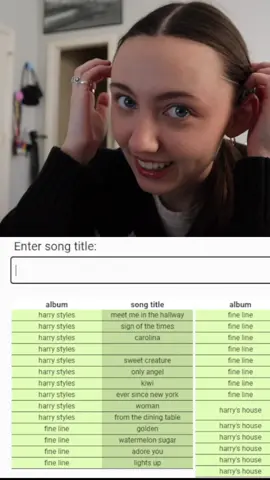 i tried naming every #harrystyles song in my new youtube video ayyyeeee check it out!!! #fyp 