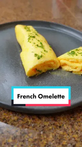 How to make the French Omelette 👩🏼‍🍳 🍳 (full recipe on website)  What egg dish do you want to see next? Follow along for more in my egg series!  #omelette #frenchomelette #eggs #cooking 