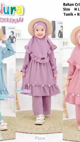Setelan anak perempuan NURA🥰