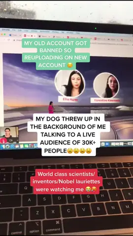 I cant even watch it anymore because i cringe so much 😂🥲 #dogbarf #funnydog #funnydogs #zoommeetingfails #embarrassing 