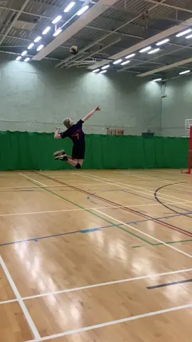 flying into monday like 🚀 #fyp #fypシ #volleyball #vball #haikyuu #serve #jumpserve #nishida #spike #sports 