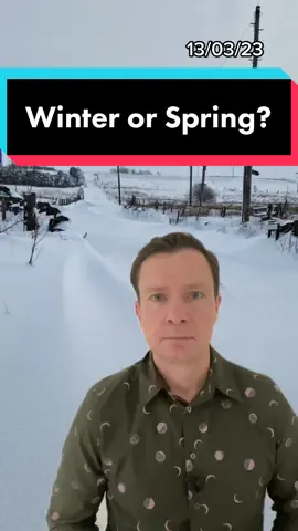 Is it winter or spring #CapCut #EduTok #LearnOnTikTok #Weather #Snow #Wind #Windy 