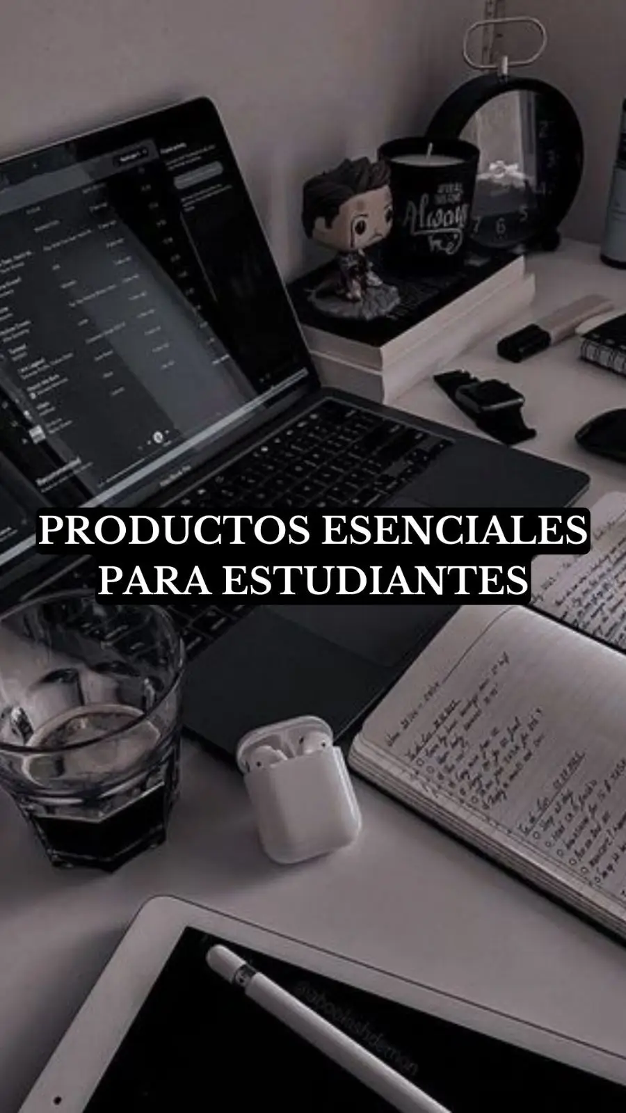 Los básicos y esenciales para que un estudiante tenga su espacio de trabajo bien organizado. Todos los productos los tenéis en mi perfil #estudiantes #basicosparaestudiantes #parati #fyp #essentials 