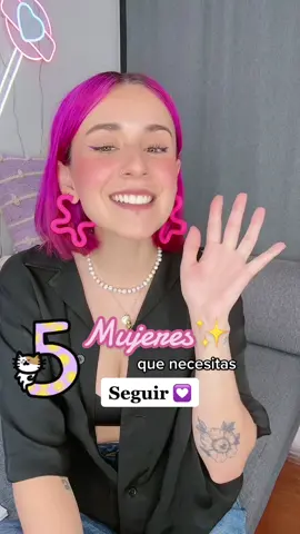 ¿A quién me faltó mencionar? 🥰💜✨ #mujeresqueinspiran 