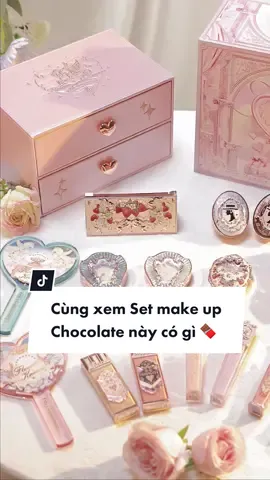 Khui hộp make up Chocolate sang chảnh này nha 🍫🍫🍫 #unboxing #unbox #makeup #viral #xuhuong #fypシ 