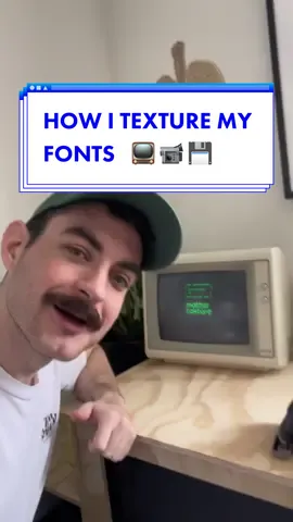 Heres how i did the texturing on my last video #fonts #vfx #motiondesigner #graphicdesign #designersoftiktok #analog #retro #aftereffects #logo #text #typography #texture #overlay #filter 