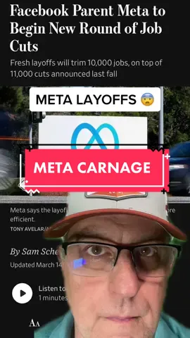 #Meta #Layoffs Explained. #unemployment